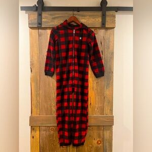 Hurley Plaid Winter One Piece Pajama 12